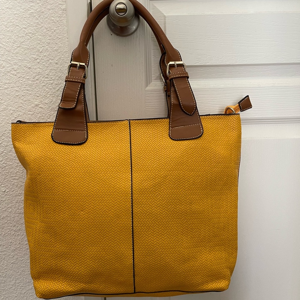 NWOT - Yellow Tote Bag